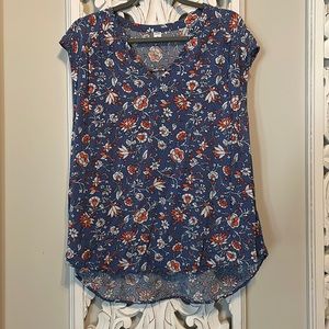 Old Navy summer floral blouse
